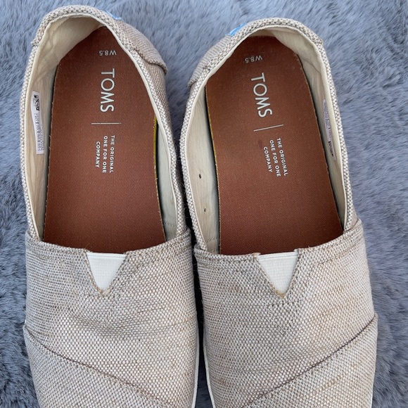 Free-love clean Canvas espadrille in Natural color with gold glitters. - Picture 2 of 4